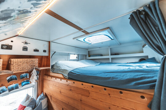 bed in camper van