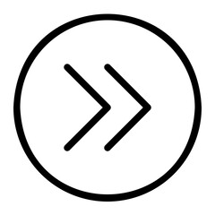 arrows line icon