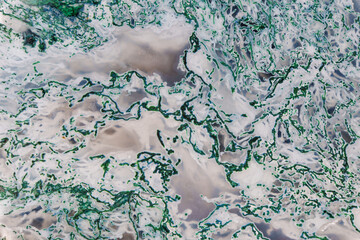 Green moss agate texture details