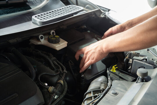 Car Mechanic Working 