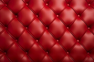 Luxury red leather upholstery texture