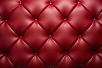 Luxury red leather upholstery texture