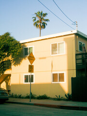 Fototapeta premium Sunset of building 