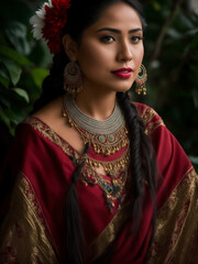 mujer indígena mexicana