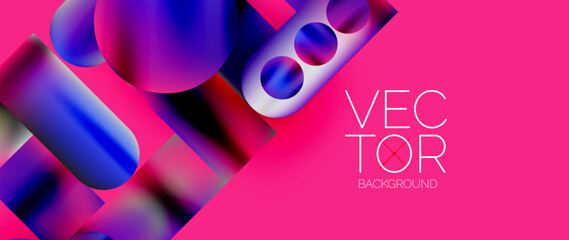 Geometric shapes fluid gradient abstract minimal background for various purposes, including website headers, social media posts, digital art displays, presentations, branding elements, wallpapers