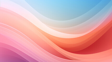 Colorful geometric abstract background composed of fluid shapes