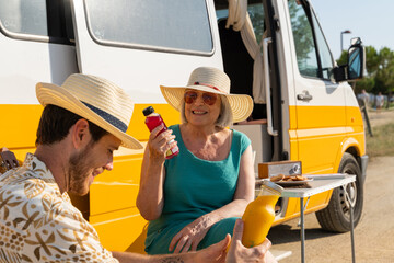 Family happy moments 