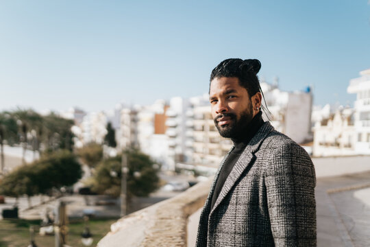 Man in Coat Portrait