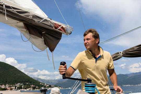 Pull the staysail 