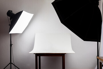 Home Studio setup for e-commerce.