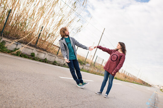 Surreal couple argument