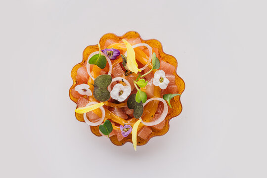 Tuna Tartare Tartlet
