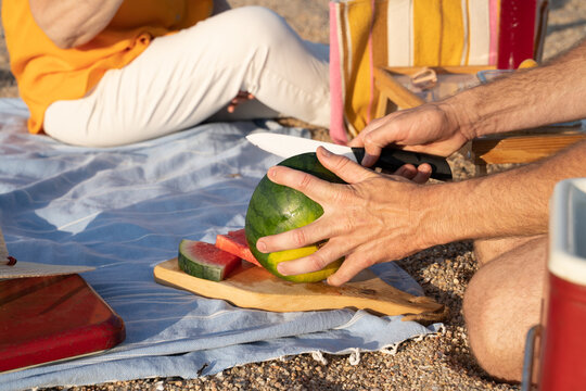 Picnic at beach