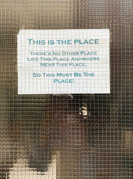 this is the place