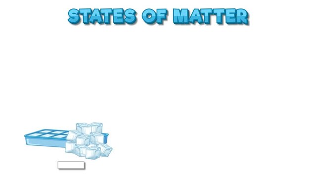 Science experiment showcasing states of matter: solid, liquid, and gas.