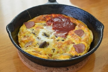 オムレツ　イメージ