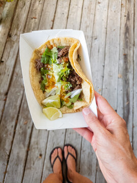 Barbacoa Street Taco POV UGC