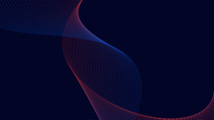 abstract blue background with waves