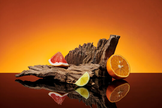 Minimalist creative background for cosmetic or product