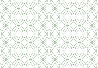 Vector sketch of sameless classic baground pattern design illustration