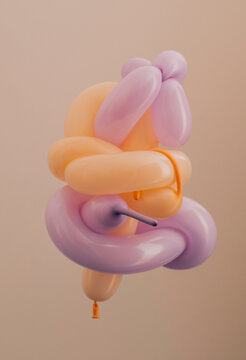 abstract balloon art