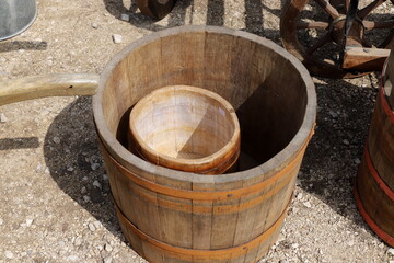 Old and antique items are sold at a flea market in Israel.