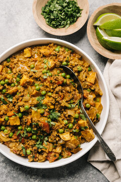 Keema Beef Curry Platter