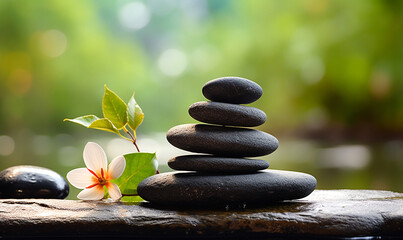 Meditation und Wellness, Steine 