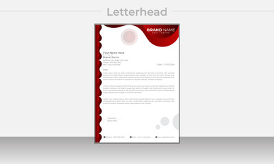 This premium Letterhead template belongs EPS,  versions. This template is 100% customizable and ready to print. A help file is included with the main file. Please click the screenshot for better more 
