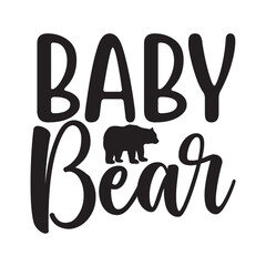 Baby Bear SVG