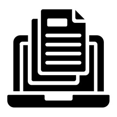 Fototapeta premium laptop icon