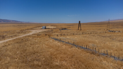 Historic Ranch at Carrizo Plain, San Luis Obsipo County, California