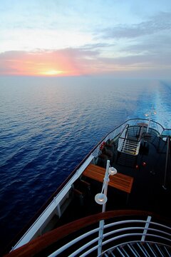 Auf dem Bootsdeck