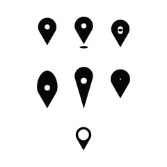 location logos, icons in vector file
