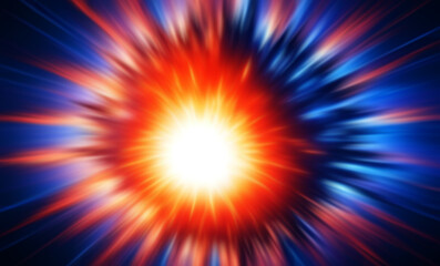 Obraz premium 爆発の抽象背景