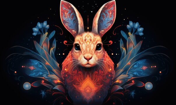 Aquarius the Rabbit Zodiac Sign
