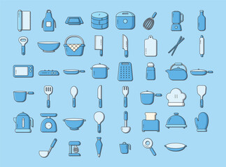 Cookware Set Simple Icon