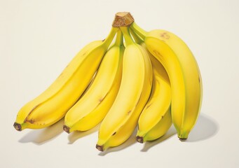 Bunch of fresh bananas ready to Eat