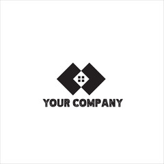 Real Estate company vector logo 