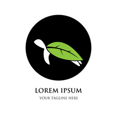 turtle green leaf logo