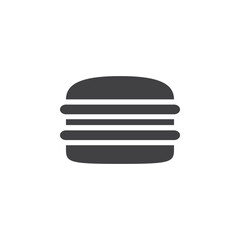 Cheese hamburger sandwich with seeds isolated on white