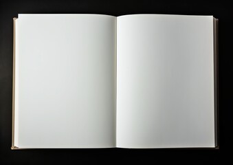 white book on surface in style of minimalism