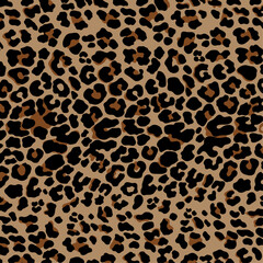 Fototapeta na wymiar Animal skin leopard, cheetah, Jaguar seamless pattern design.