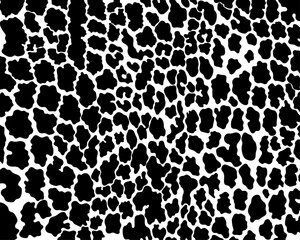 Vector leopard pattern seamless background and printing or home decorate and more.