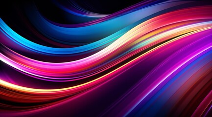 bright background with colorful lines