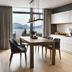 modern kitchen interior