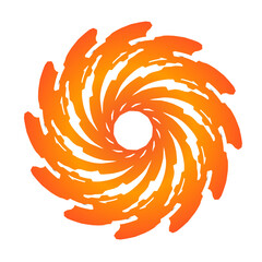 red flame vortex icon