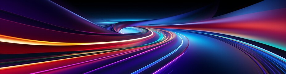 bright background with colorful lines