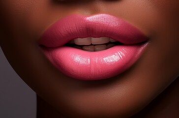 Obraz premium close up of young girl opening her mouth