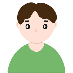 illustration of a person with a green shirt